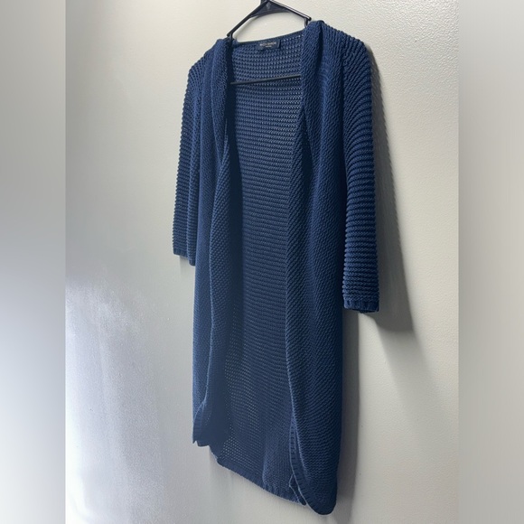 Piazza Sempione SpA Blue Knit Cardigan - Picture 4 of 13